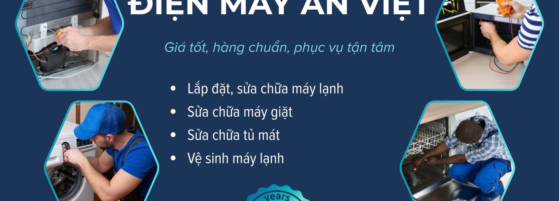 Lắp đăt Sửa chữa điện lạnh uy tín-Công ty An Việt
