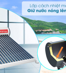 Lớp cách nhiệt máy nước nóng năng lượng mặt trời là gì? Các loại lớp cách nhiệt