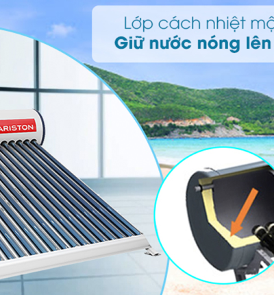 Lớp cách nhiệt máy nước nóng năng lượng mặt trời là gì? Các loại lớp cách nhiệt