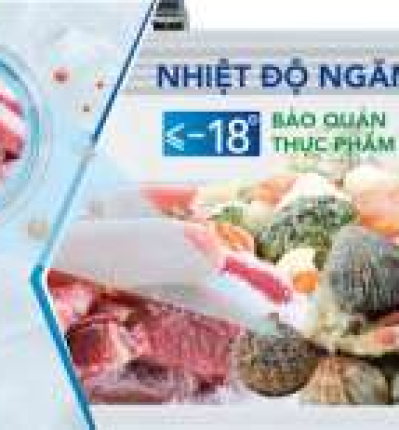 Nhiệt độ của tủ đông phù hợp giúp thực phẩm TƯƠI NGON