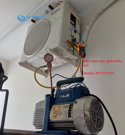 Những dấu hiệu máy lạnh hết gas