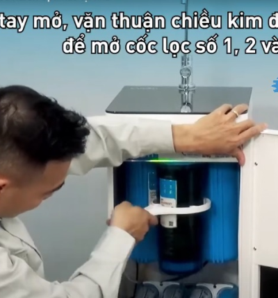 Hướng dẫn chi tiết thời gian, cách thay lõi lọc nước tại nhà chuẩn chuyên gia