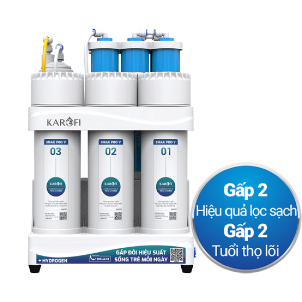 Máy lọc nước RO Karofi KAQ-U03 Pro