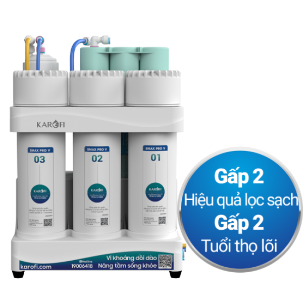 Máy lọc nước để gầm Karofi KAQ-U05 Pro