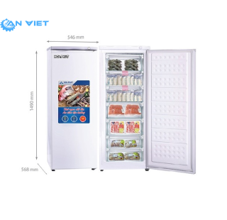 Tủ Đông 208L Hòa Phát HPF-UAH6208 Cửa Trước, Dạng Đứng, 7 Ngăn  GIÁ TẠI	 TP HCM